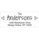 Petite Heart Rectangle Address Labels Image 2 of 2